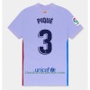 Camiseta de fútbol FC Barcelona Gerard Pique 3 Segunda Equipación 2021/22 - Hombre